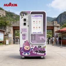 Automatico Smart Soft Serve vending machine per gelati - Kiosk self-service ad alto profitto